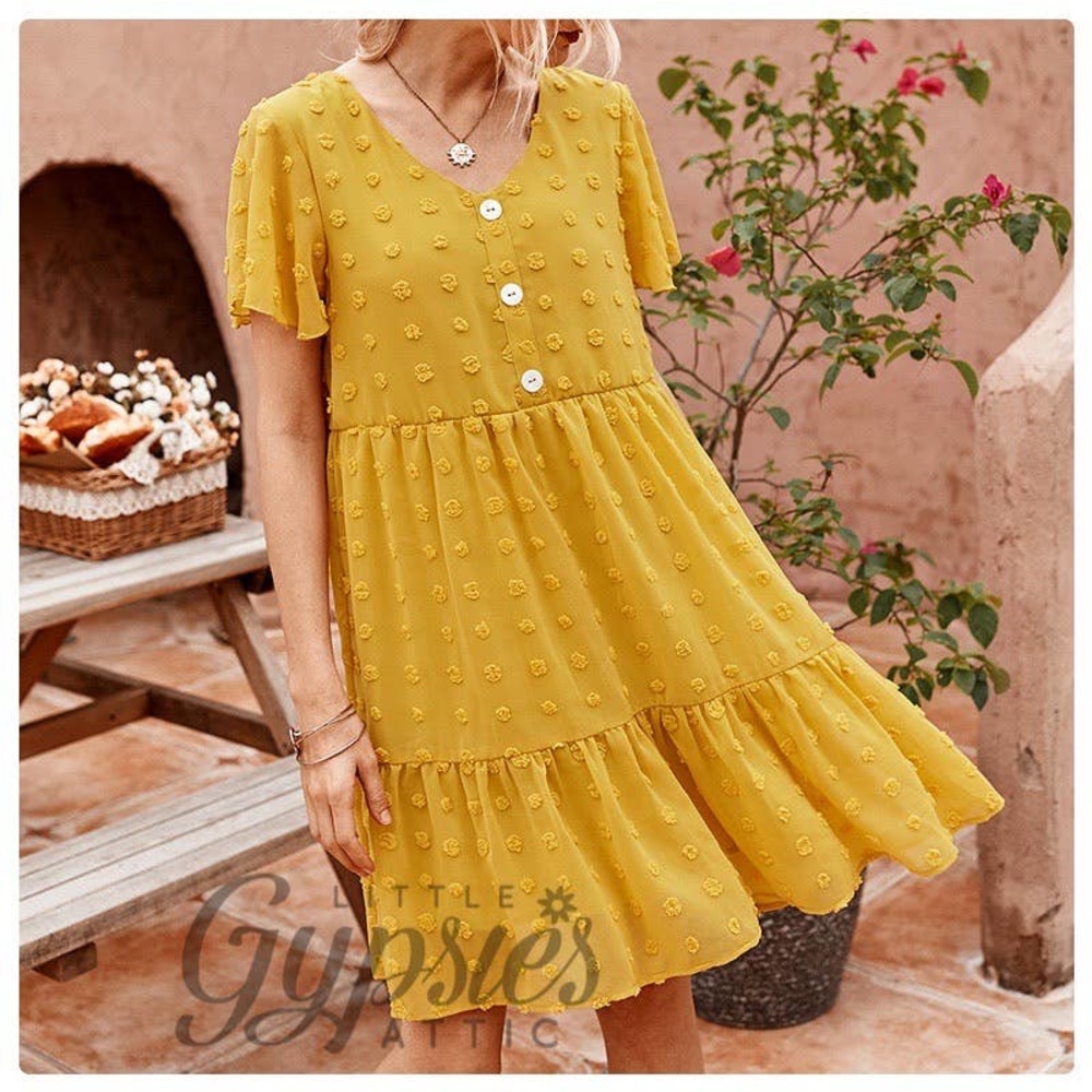 Little Gypsie Stay-cation Swing Dress - Picture 6 of 10